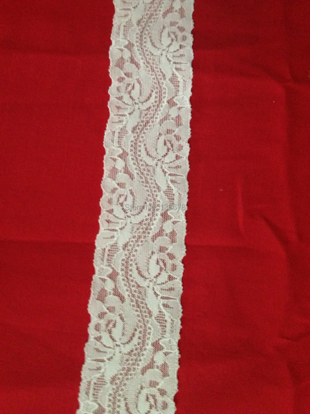 Лидер продаж! Эластичная кружевная лента для волос светильник вая темно синяя