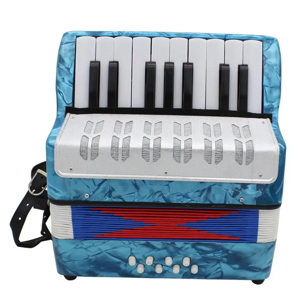 SLADE 17 Key Professional Mini Accordion Educational Instrument Cadence Band for Both Kids & Adult 4 Colors Optional|Аккордеон| |