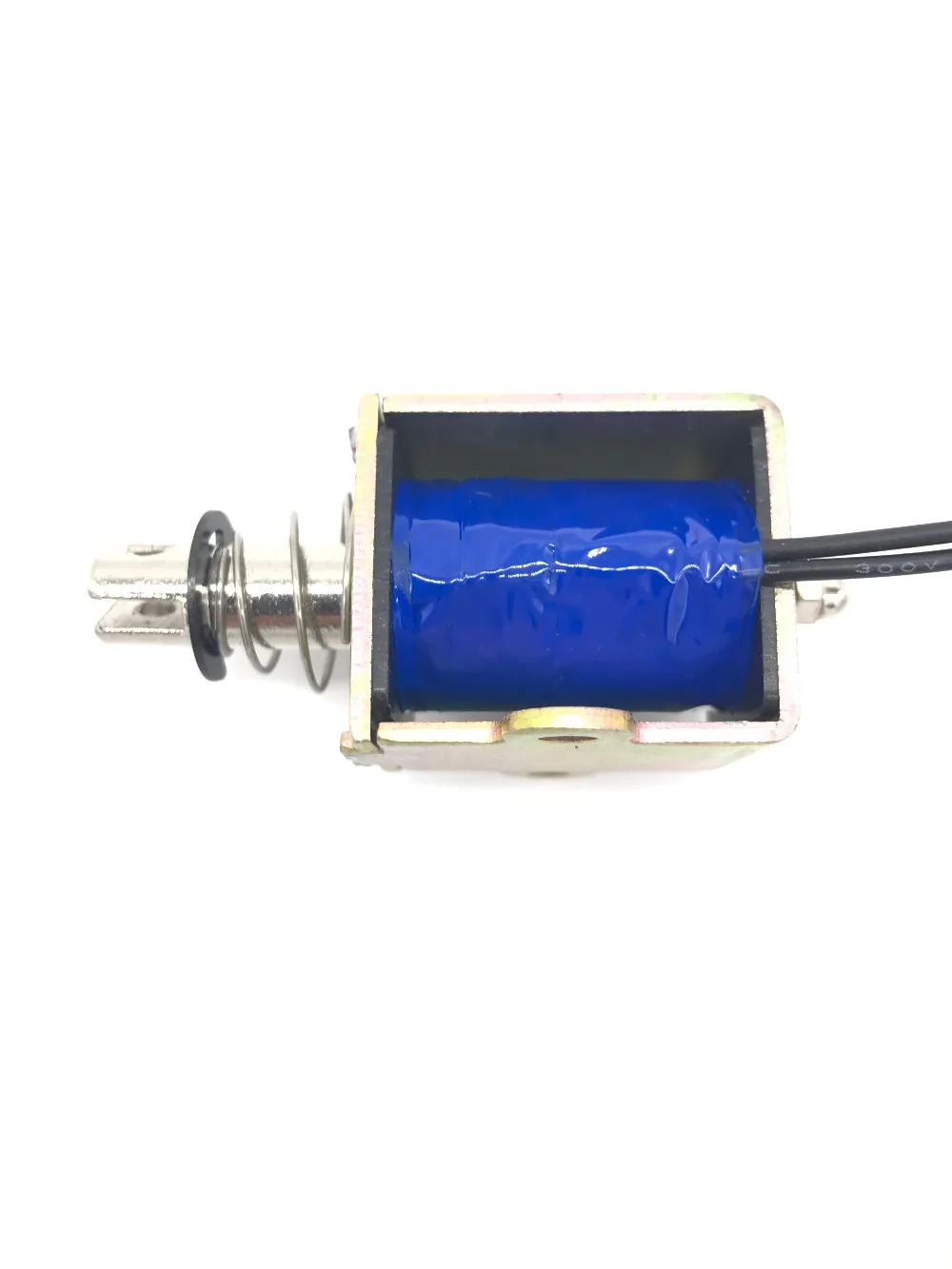 Pull Type JF 1038 DC 6V 12V 24V линейный соленоид Электромагнитная сила 5N 10 мм|travel| |