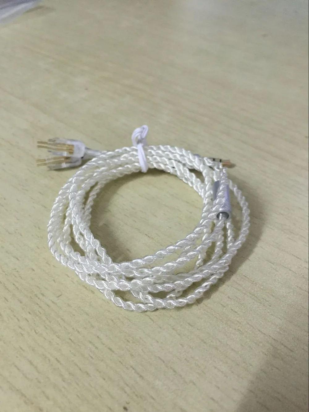 

5pcs 1.2meter Silver Plated 5N OFC Cable For Westone W4r UE18 UE18PRO UM3XRC Earphone Headset HIFI headphone cable