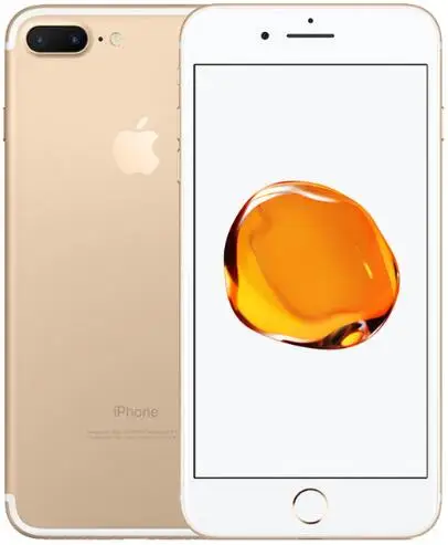 iphone 7P Gold Apple iPhone 7/iPhone 7 Plus четырехъядерный 12,0 МП камера 32G/128G/256G Rom 4," /5,5" отпечаток пальца 4G разблокированный мобильный телефон - Цвет: iphone 7P Gold