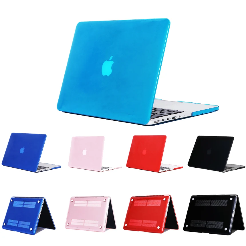 Твердый чехол для Macbook Pro 13 15 2018 2017 ноутбука A1706 A1707 A1990 A1989 Прозрачный жесткий new