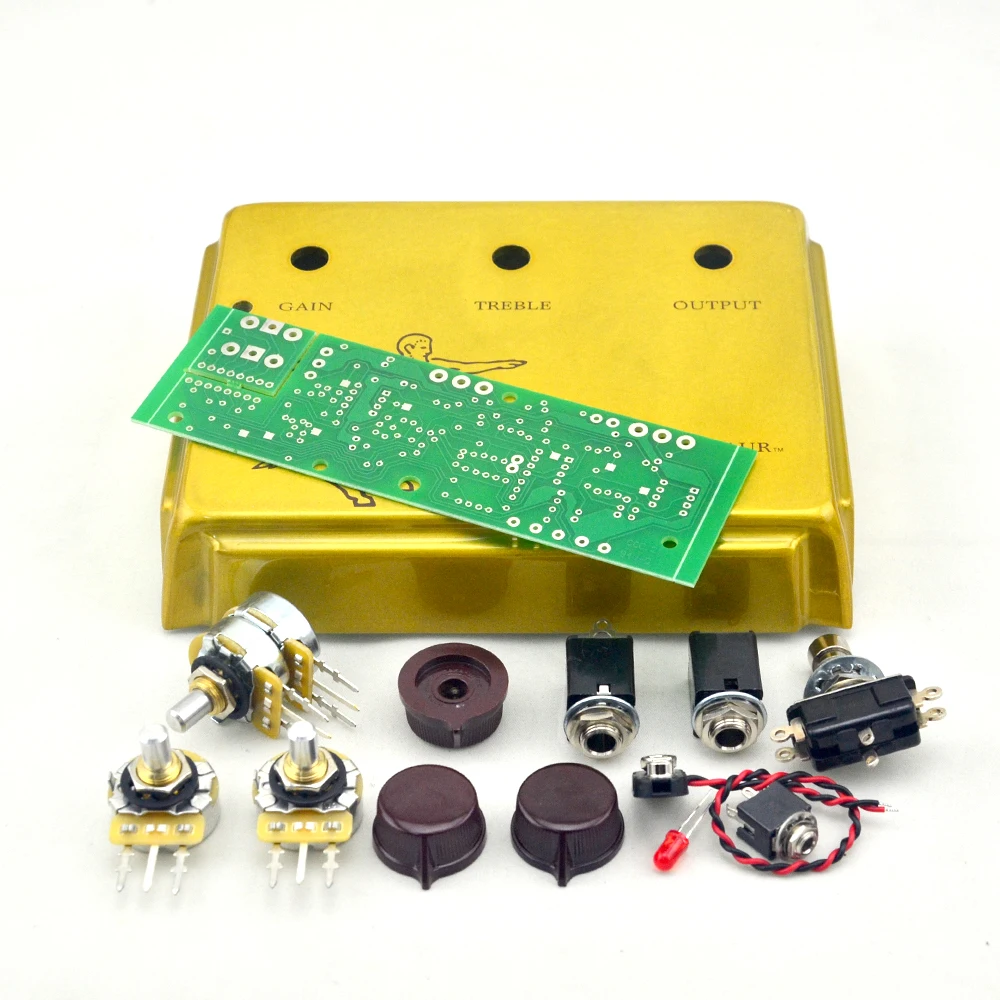Новые наборы педалей Klon Centaur Overdrive Project GOLD Box корпус с печатной платой и многое