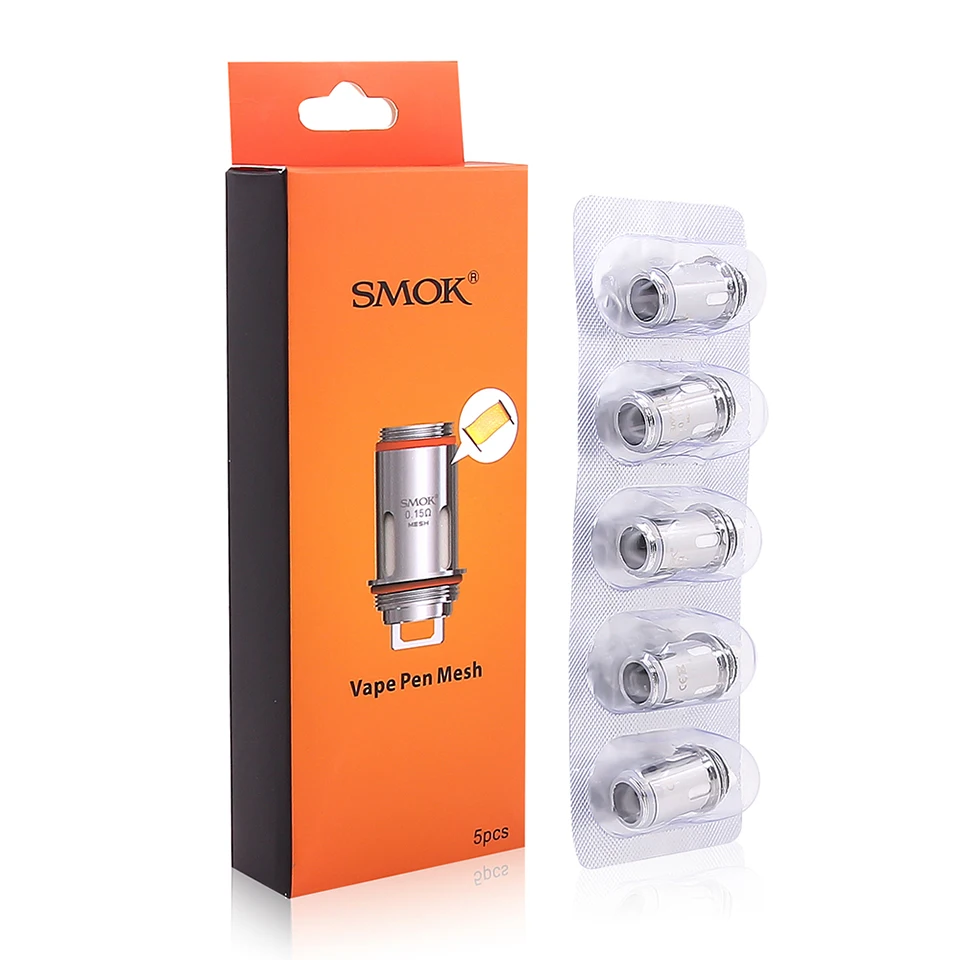 2018 Новый Smok Vape 22 сетки рулонов 0.15ohm электронных сигарет Замена испаритель