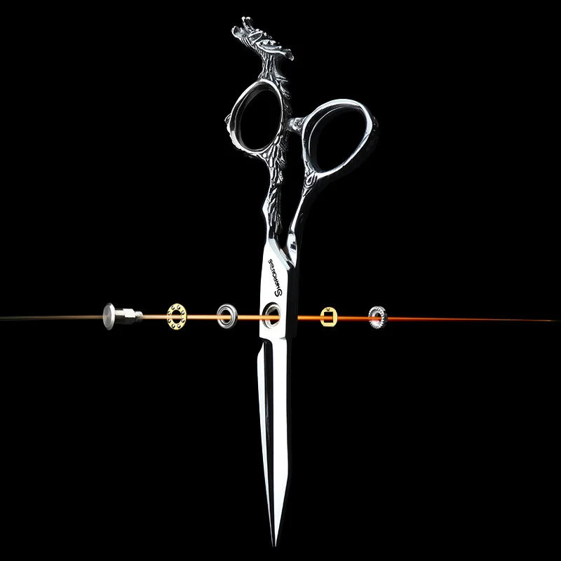 Профессиональные ножницы для волос стрижки 6 0 дюйма высокое качество набор