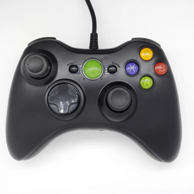 USB игровая площадка контроллеры геймпады для Microsoft Xbox 360 консоль ПК Windows проводной