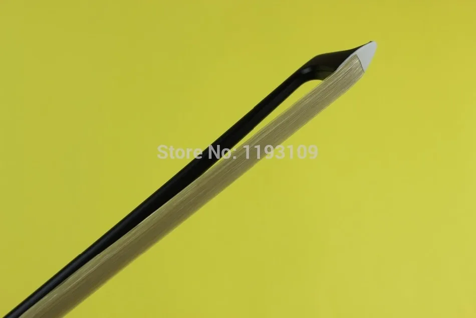 6 шт. чёрный бант для скрипки из углеродного волокна размер 4/4 новинка белый