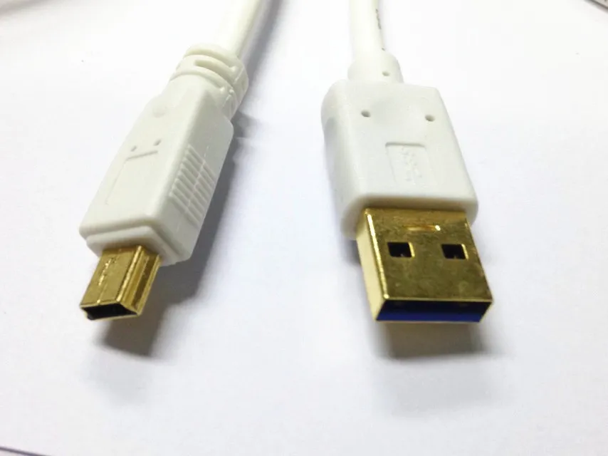 Позолоченный USB 3 0 мужчина к Mini 10pin кабель|Соединители| |