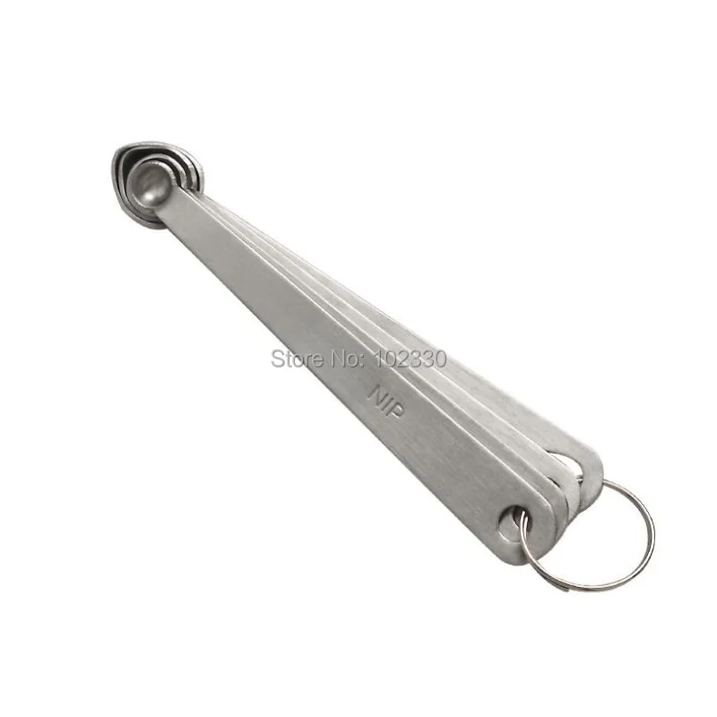 4 шт./компл. мерные ложки для приправ из нержавеющей стали кухонные приборы