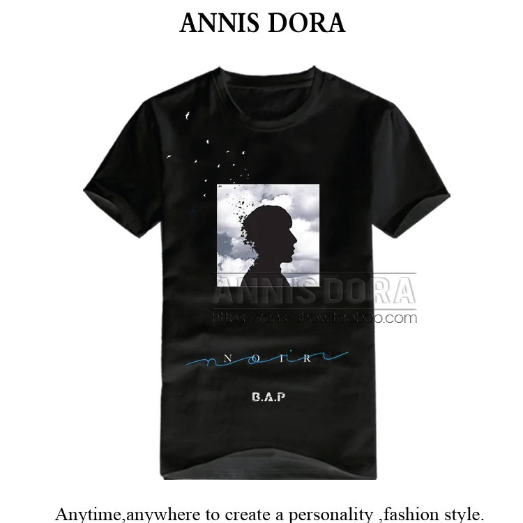 Футболка K-POP года b. A.P Best Absolute Perfect 2. Альбом &quotNOIR&quot WHO IS X Ограниченная серия Yong Guk