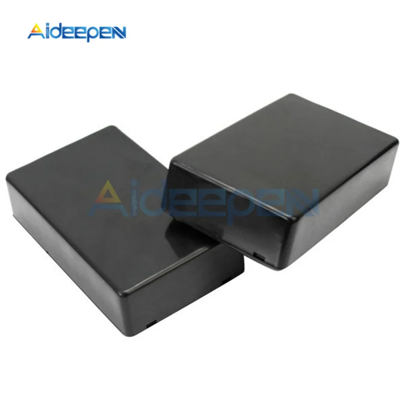 5 шт./лот ABS DIY пластиковый электронный проект коробка корпус инструмент 100x60x25 мм черный