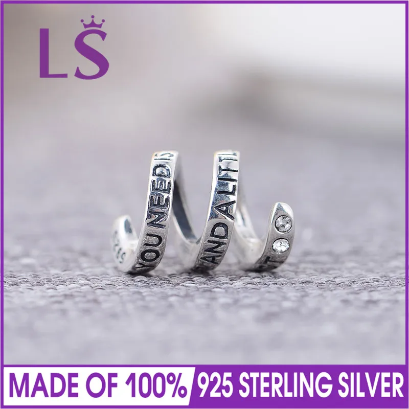 LS Новое прибытие все что вам нужно это вера и доверие ALITTLE BIT OF PIXIE DUST Charm Fit