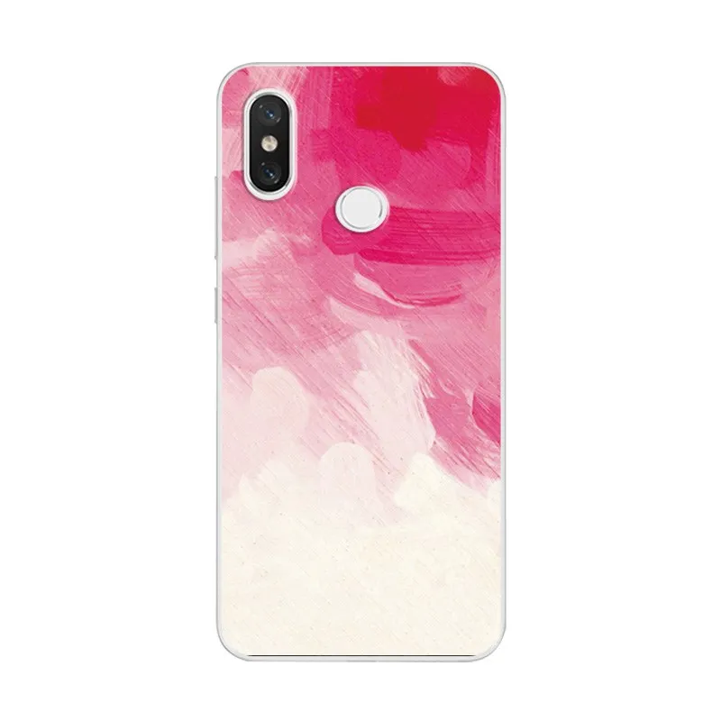 Новинка чехол для телефона Xiaomi Redmi Note 7 новейший Силиконовый Модный с принтом 6 3