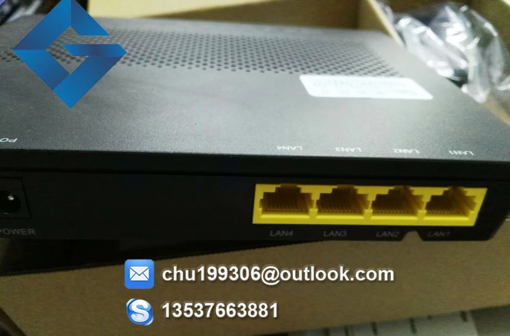 Оригинальный Huawei MA5675 GPON ONU ONT с 4GE и пластиковым корпусом|Оптоволоконное