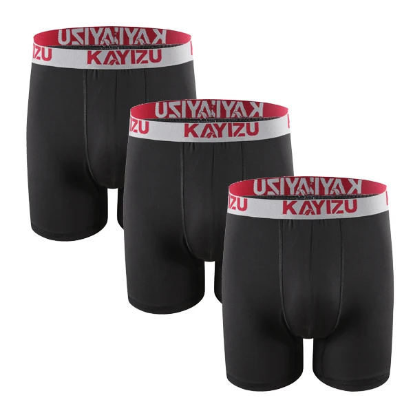 3 pieces KAYIZU трусы-боксеры с изображением Для мужчин 3Pcs \ нижнее белье боксер самакуэка прочны боксерские трусы Мужское нижнее белье, хлопковые трусы Для мужчин трусы-боксеры с изображением pour homme - Цвет: 3 pieces