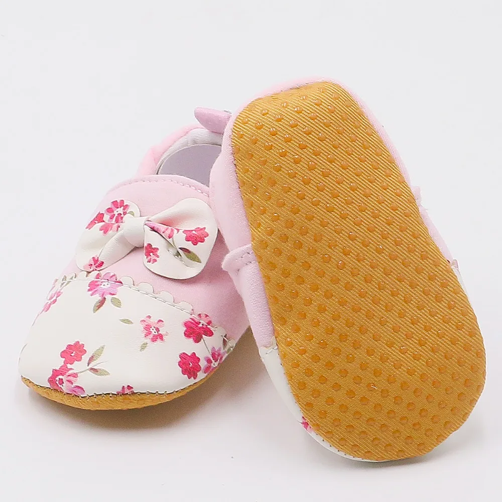 Первые ходунки CartoonShoes Bebe мокасины для малышей 0-24 м нескользящая Мягкая подошва обувь для маленьких мальчиков и девочек