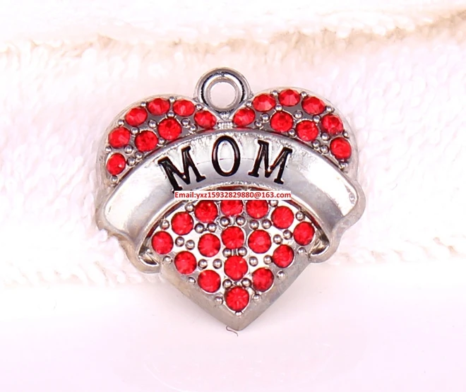 Новое поступление размер 1 дюйм * 50 шт. цинка шипованные сверкающими красными