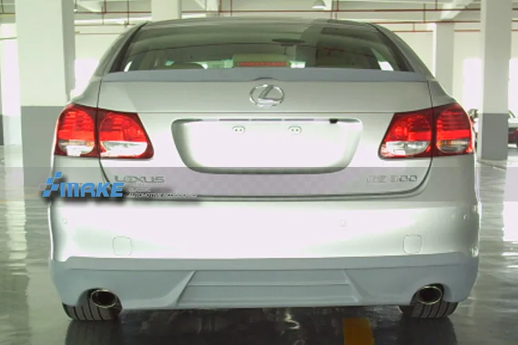 Для Lexus GS250 GS300 спойлер из полиуретана, заднее крыло, грунтовка, цвет, задний спойлер для Lexus GS450, спойлер 2005-2012