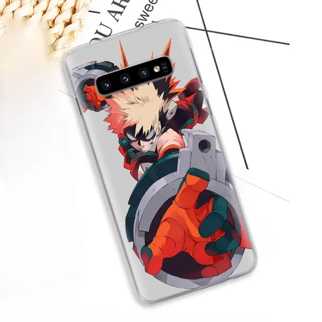 04 Чехол для телефона Boku no My Hero Academy s для samsung Galaxy S10e S10 Plus S8 S9 Plus S6 S7 Edge A40 A50 A70 M20 чехол - Цвет: 04