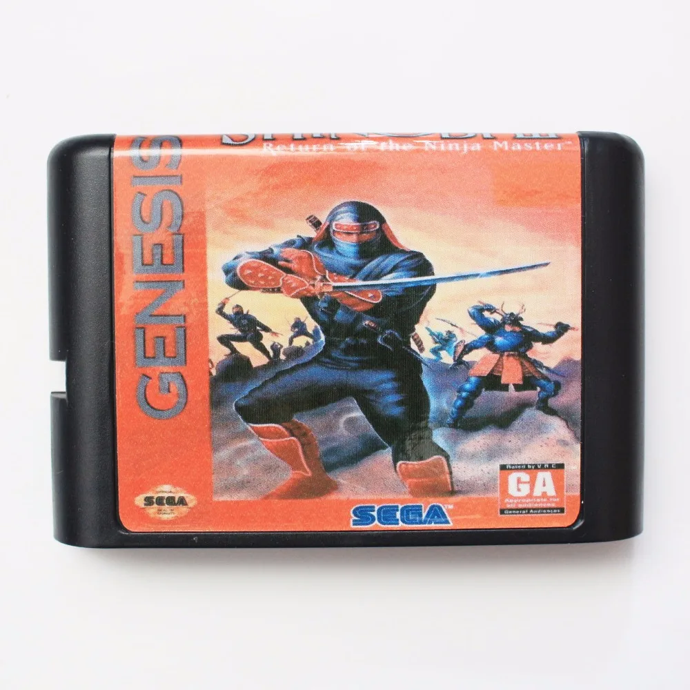 Shinobi 3 NTSC USA 16 bit MD игровая карта для Sega Mega Drive Genesis|shinobi 3|16 bitmd game |