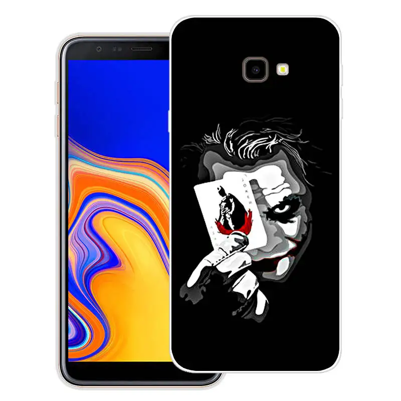 Чехол для Samsung Galaxy J4 Plus силиконовый мягкий чехол из ТПУ телефона 2018 J415F J415 SM