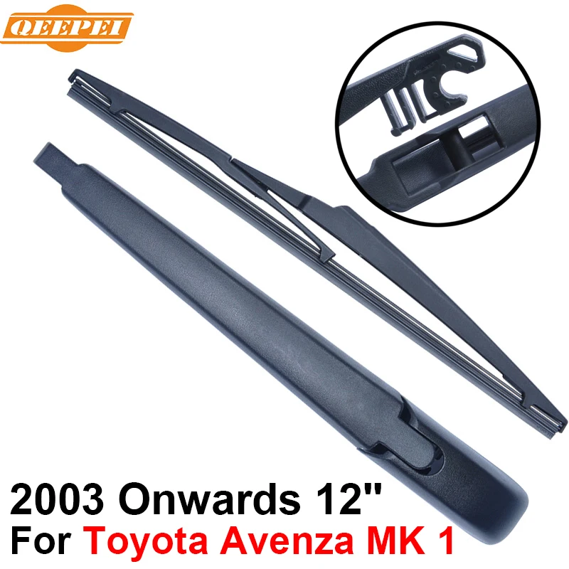 QEEPEI задние щетки стеклоочистителя и рычаг для Toyota Avenza MK 1 2003 года 14 'Ƌ дверей MPV