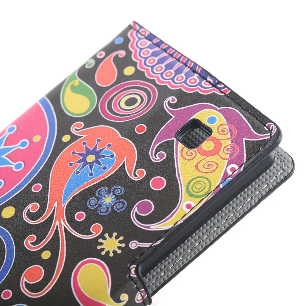 new PU leather phone case for LG G4 mini cover flip wallet card Protective shell beautiful mermaid design pattern |