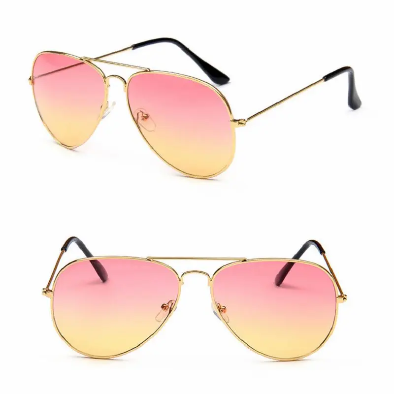 Double color Sunglasses Men Polarized Brand Classic Metal Pilot Glasses For Women Brown Lens Fashion Style UV400 Gafas De Sol | Аксессуары