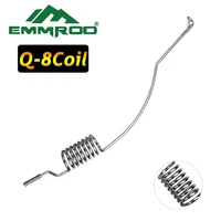 emmrod q 8 coil fishing casting rod end only stainless ocean boat fishing rod great for casting fishing bait casting rod