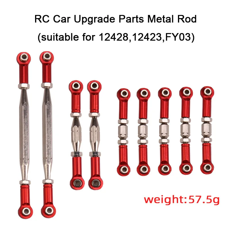 Оригинальные Wltoys 12428 RC автомобильные запчасти 0018 рулевая тяга 0021 рычаг рычага 0022