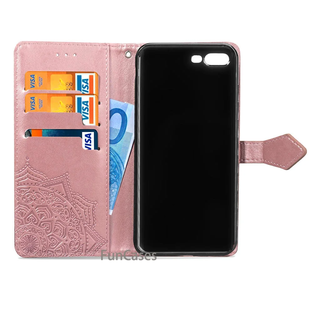 Кожаный флип-бумажник чехол для iPhone 7 8 Plus флип-чехол телефона Coques Funda задняя