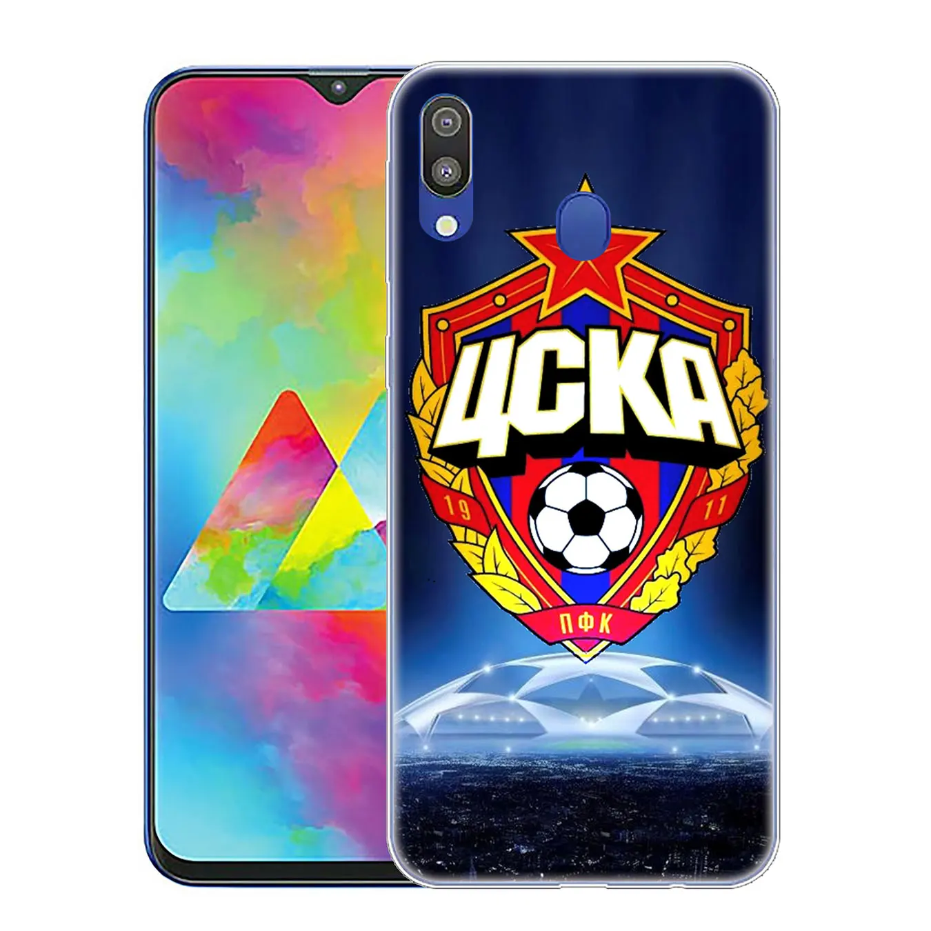 1 Lavaza России PFC ЦСКА Твердый чехол для телефона с лого чехол для телефона для samsung Galaxy A20E M40 M30 M20 M10 A10 A20 A30 A40 A50 A60 A70 S крышка - Цвет: 1