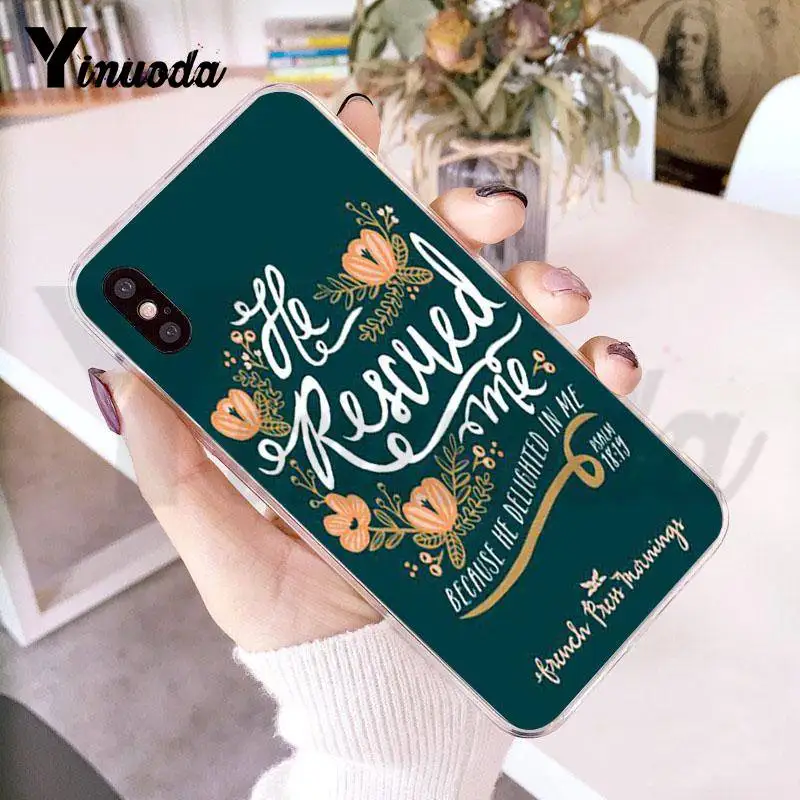 Прозрачный чехол Yinuoda для iPhone 8 7 6 6S Plus X XS XR SE 5C11 11pro 11promax|Бамперы| |