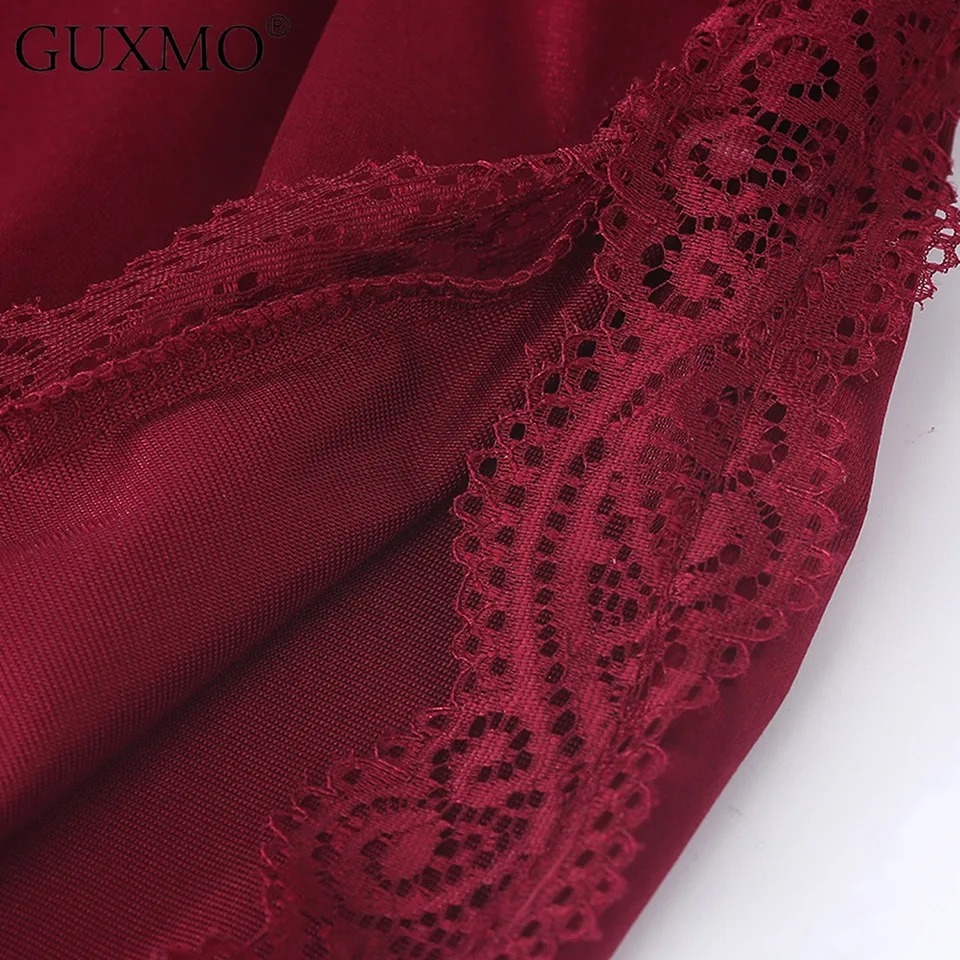 Покрытие халат с кружевной отделкой Satin Cami пижамный комплект шелковая Домашняя