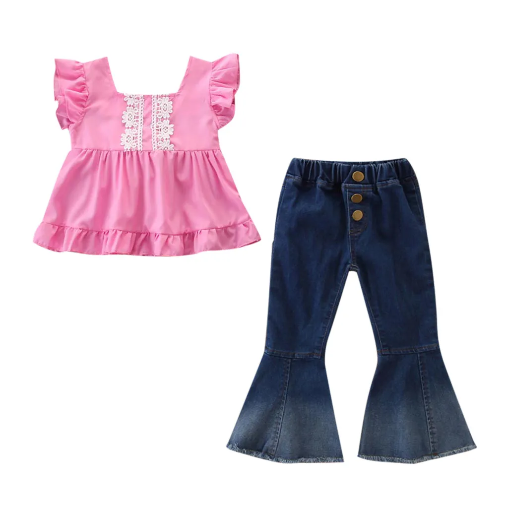 Perimedes/комплекты детской одежды vestido infantil одежда для маленьких девочек Кружевная