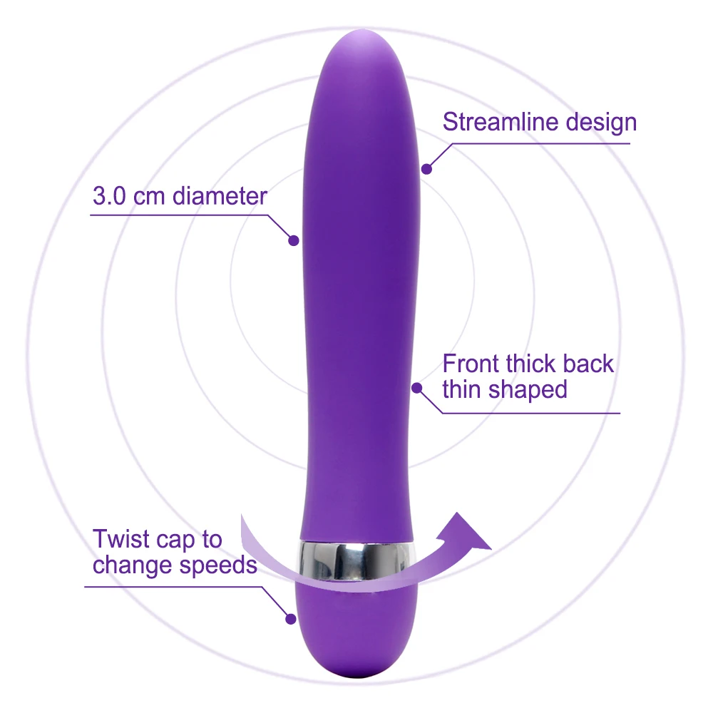 Интимные игрушки для женщин Волшебная палочка Водонепроницаемый G-spot вибратор