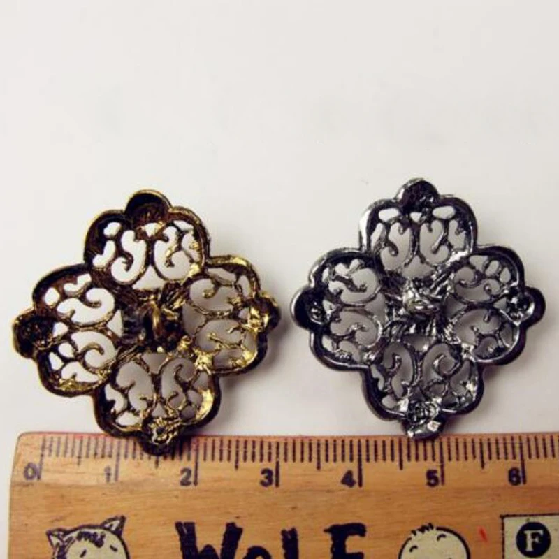 Эксклюзивный оригинальный ретро дворцовый полый горный хрусталь изумруд DIY