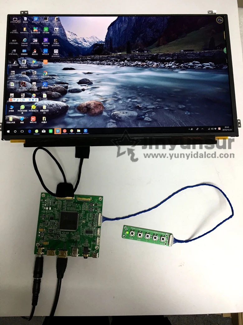 15 6 дюймов 3840*2160 4K новый оригинальный UHD IPS дисплей DisplayProt 2 HDMI DP плата драйвера ЖК