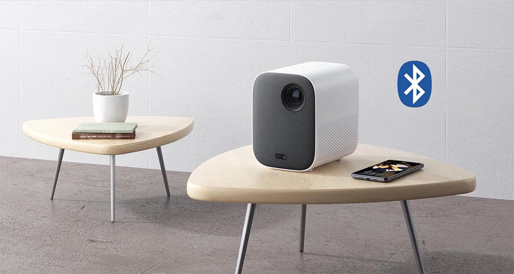 Xiaomi проектор Mijia проектор DLP 1080P без экрана ТВ Портативный 1920*1080 поддержка 4K видео 3D светодиодный проектор Full HD домашний кинотеатр