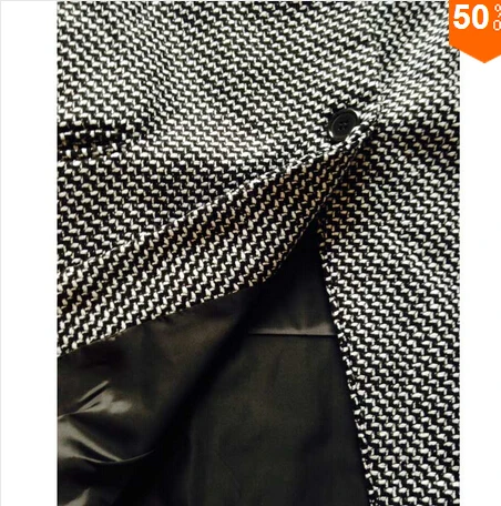 2016 новое осеннее и зимнее пальто для женщин шерсть верхняя одежда средней длины