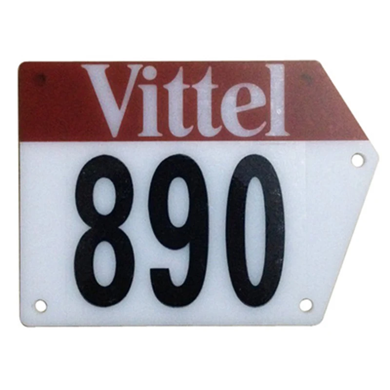 

Custom Racing Bicycle Number Plate with Decals Sticker Flags Vittel Numbers DIY Custom Bike Accessories