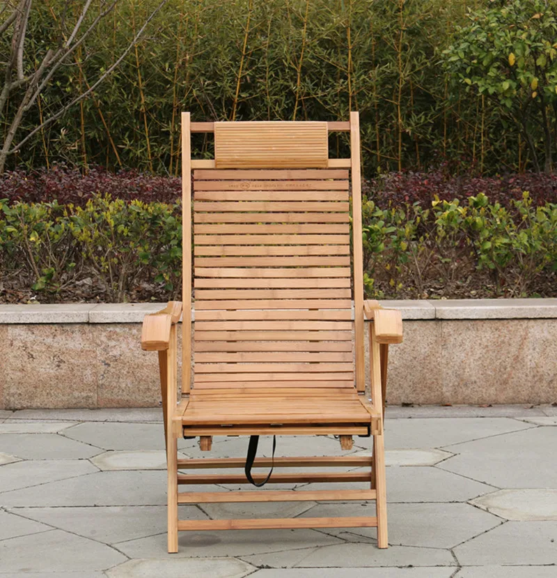 Helping adult balcony Chaise folding outdoor chairs home Happy lazy siesta chair | Sun Loungers