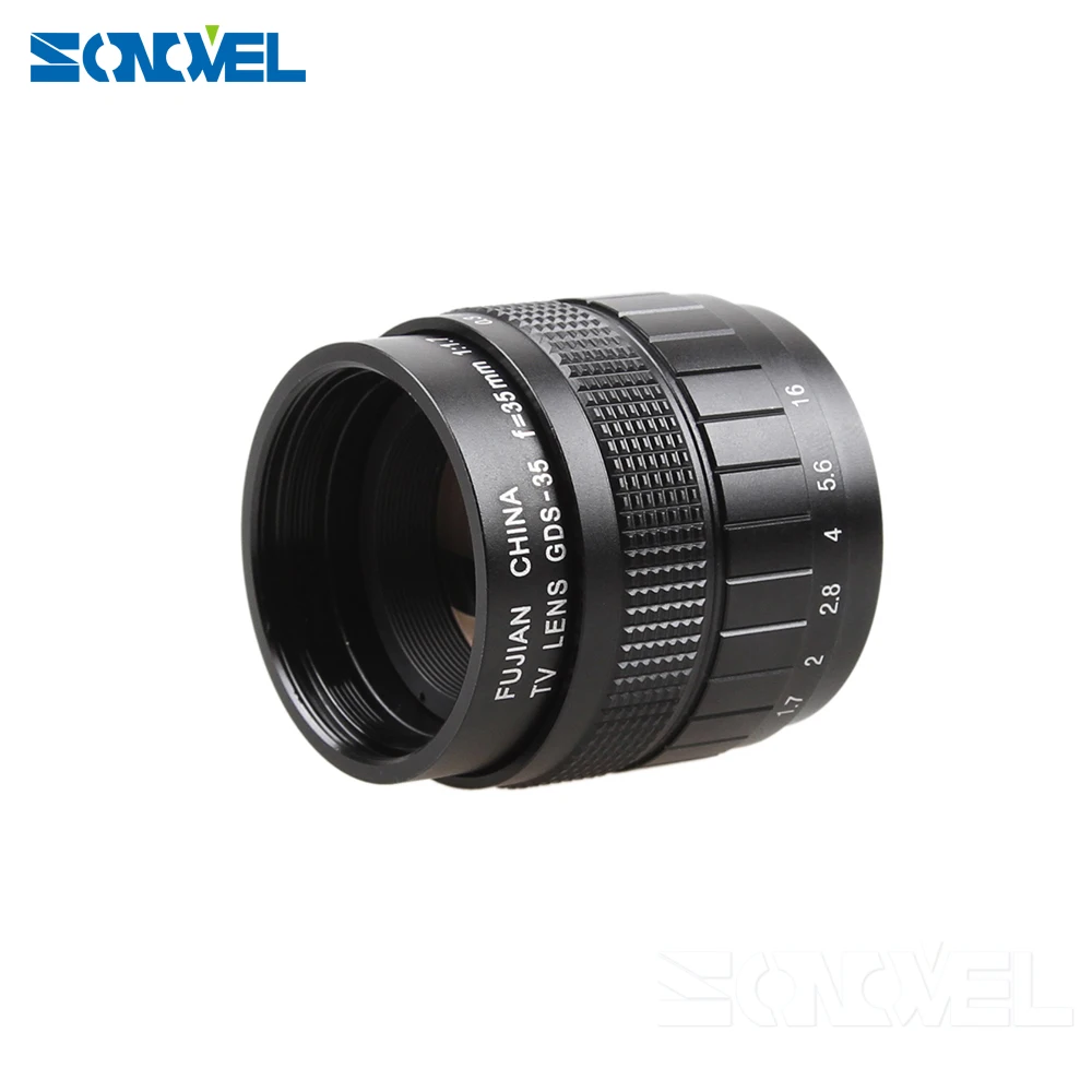 Объектив FUJIAN 35 мм F1.7 CC TV Movie + Крепление C макрокольцо для Olympus Micro 4/3 EP3 EP5 EPL1 EPL2 EPL3 EPL5