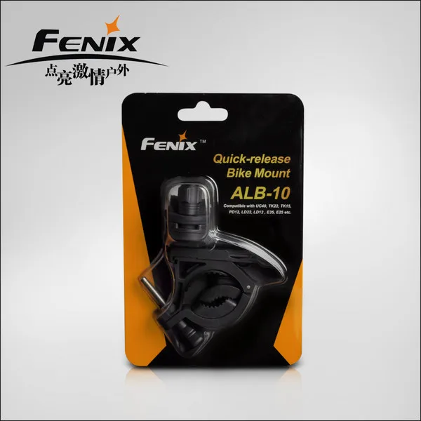 Fenix ALB-10 быстросъемный фонарь 18-26 мм TK22 TK15 PD32 E35 E25 TK11 E21 LD12 LD22 крепление для велосипеда