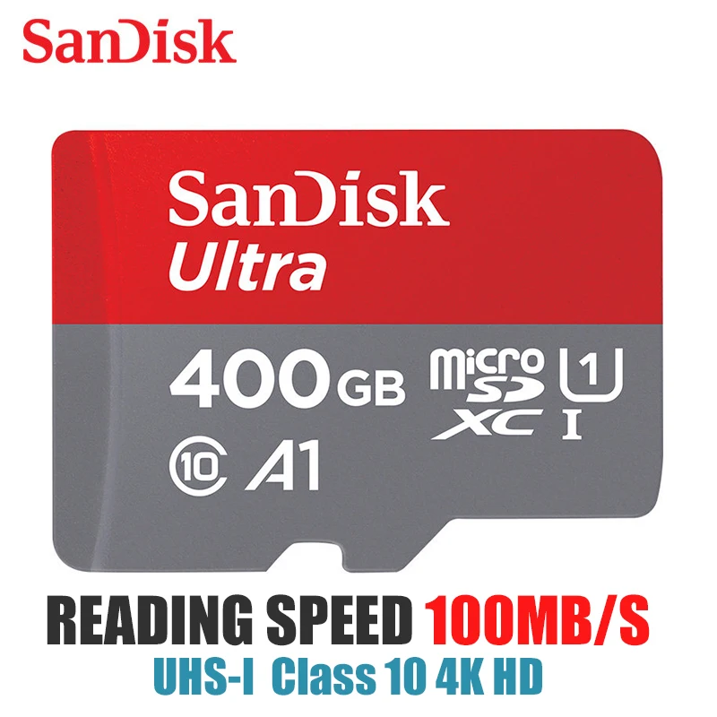 Sandisk карта памяти micro sd класс 10 200 ГБ 16 32 64 128 256 | Компьютеры и офис