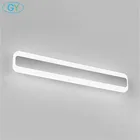 Настенный светильник для домашнего декора, L40, 50, 60, 70 см, светодиодный зеркальный светильник для комнаты отдыха, ванной комнаты, спальни, гостиной, настенный светильник s, 85-265 В переменного тока