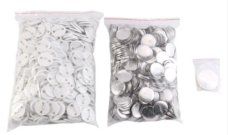 hot sale 32mm(1.25") button making machine set pin badge maker kit with 1000pcs tin badge