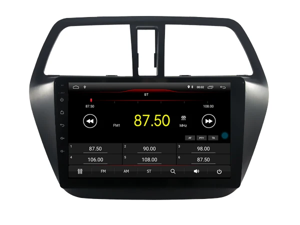 Elanmey Топ оснащен 8 ядер+ 4 Гб ОЗУ+ 64 Гб ПЗУ android 8,1 Автомагнитола для Suzuki sx4 S-Cross DSP Gps навигация мультимедиа головное устройство