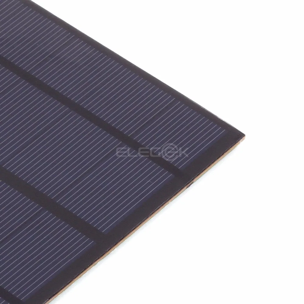 Солнечная панель ELEGEEK 3 Вт 6 в 500 мАч ПЭТ ламинированная поликристаллическая