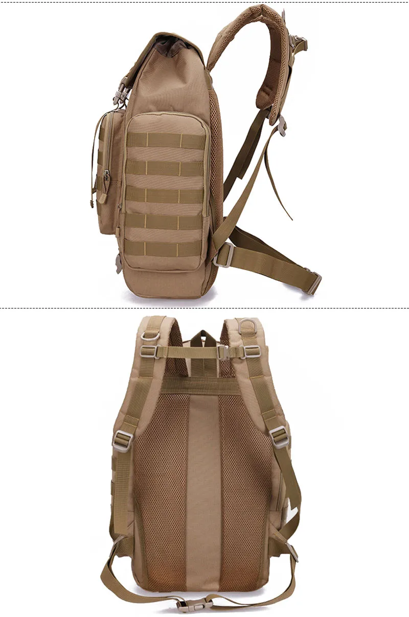 40L мужской женский тактический военный рюкзак походный рюкзак Molle сумка для путешествий на открытом воздухе спортивные рюкзаки школьный водонепроницаемый XA375WA